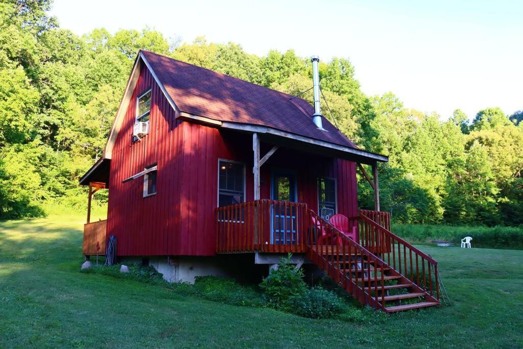 Secluded Cabin On Red Haven Farm Irvine Екстер'єр фото